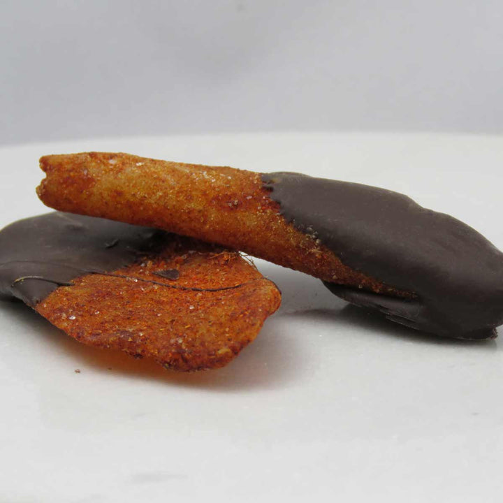 Dark Chocolate Dipped Chili Mango