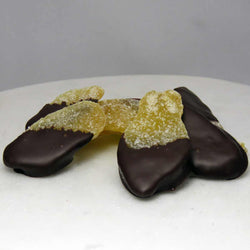 Chocolate Dipped Candied Ginger